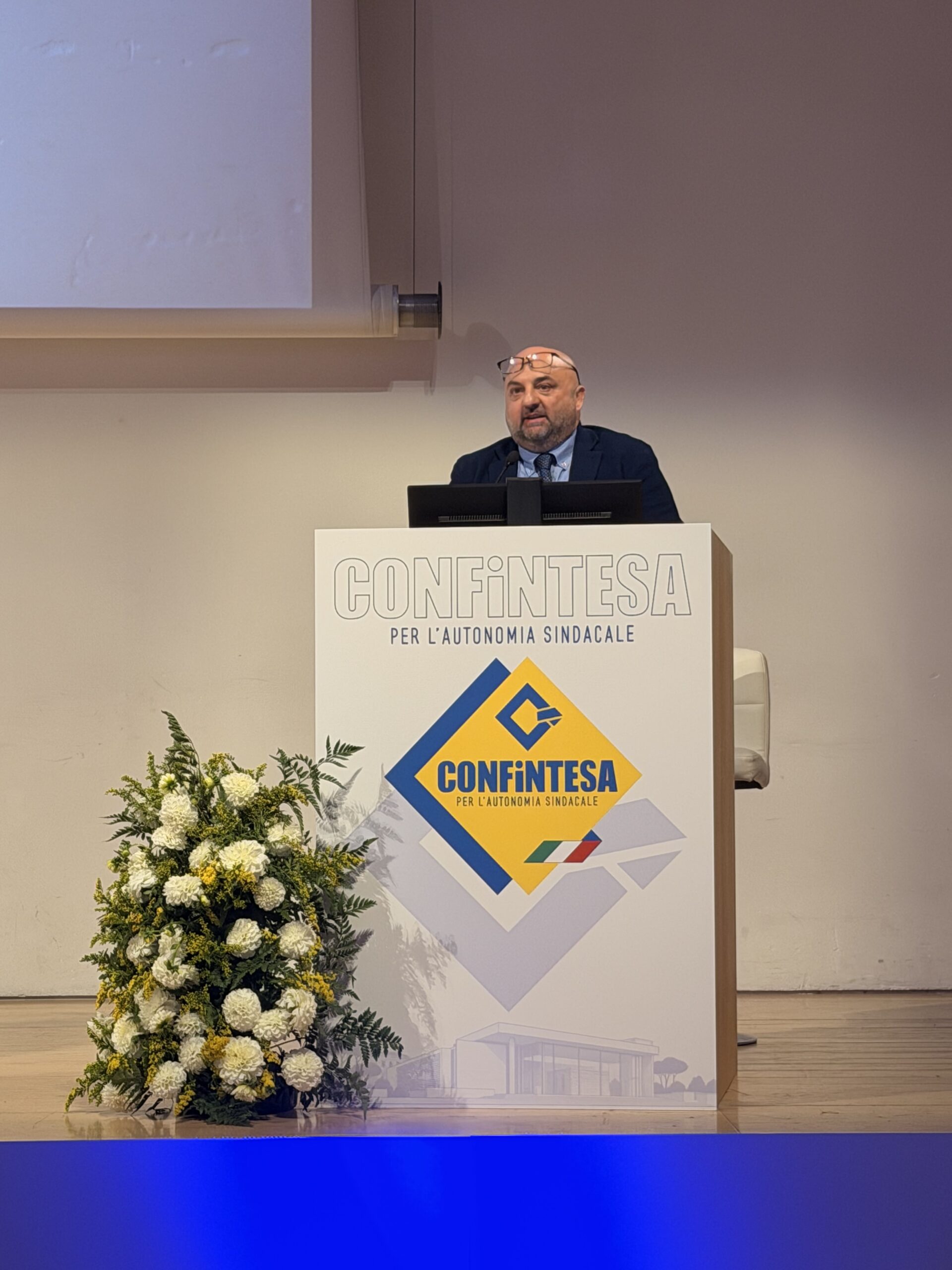 Ennio Pietrangeli alla Consulta confederale Confintesa